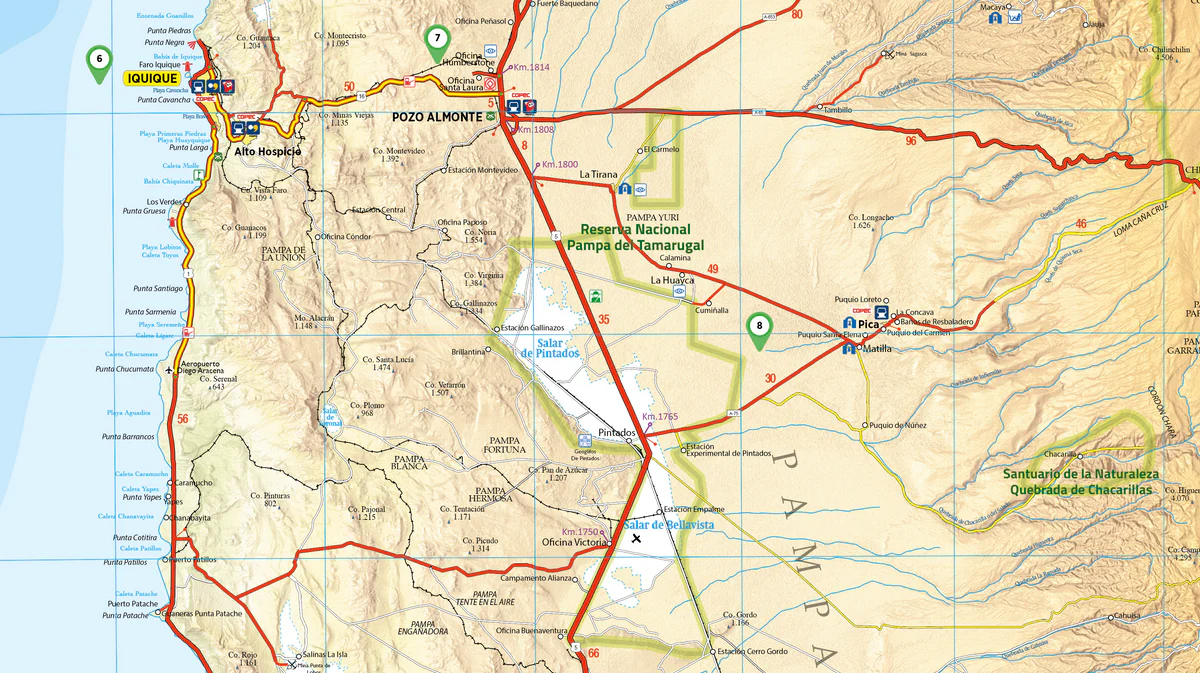 MAPA N° 1 LAUCA Y SURIRE - Imagen 3